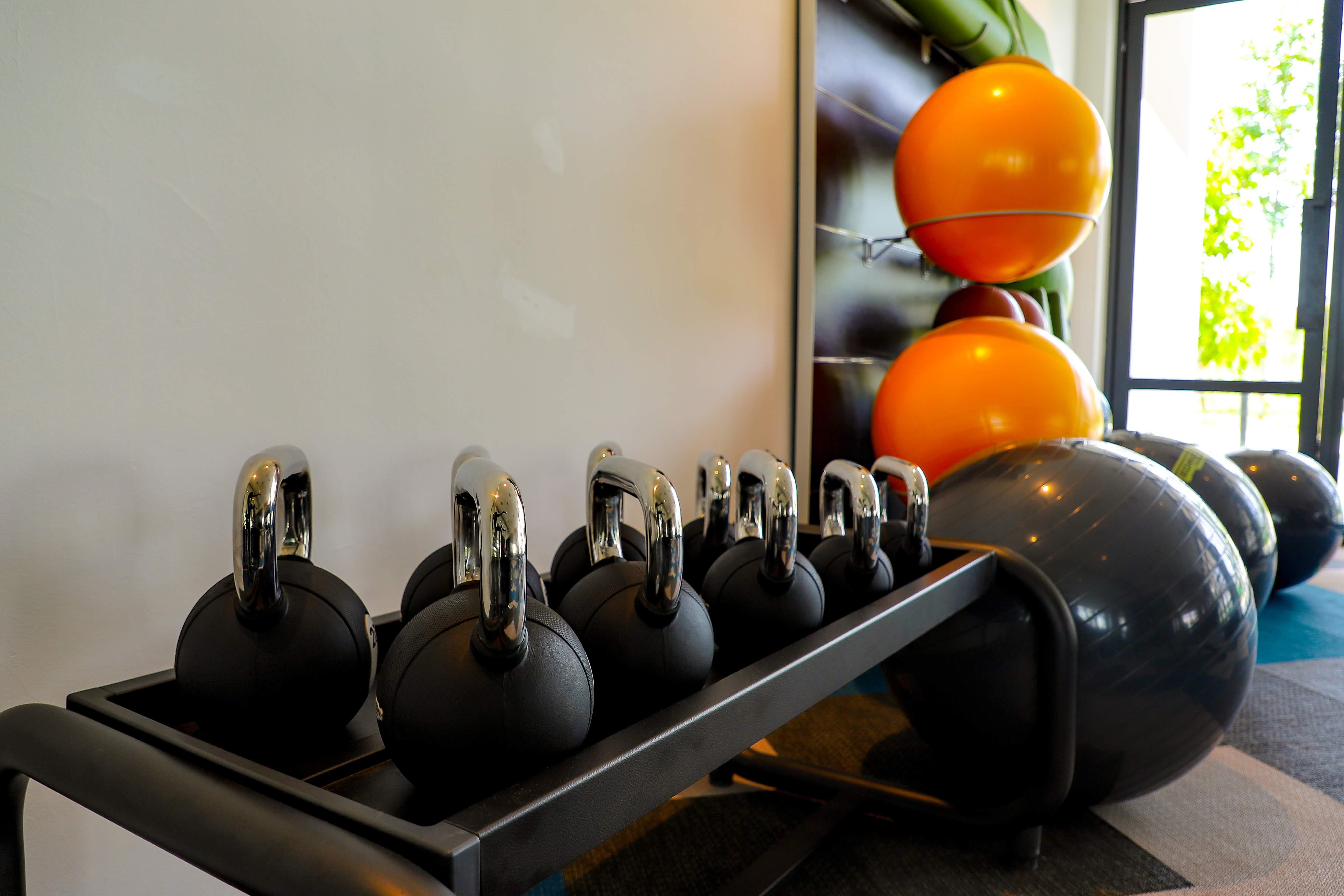 Hard Rock Hotel Desaru Coast Eksteriør billede A rack of kettlebells