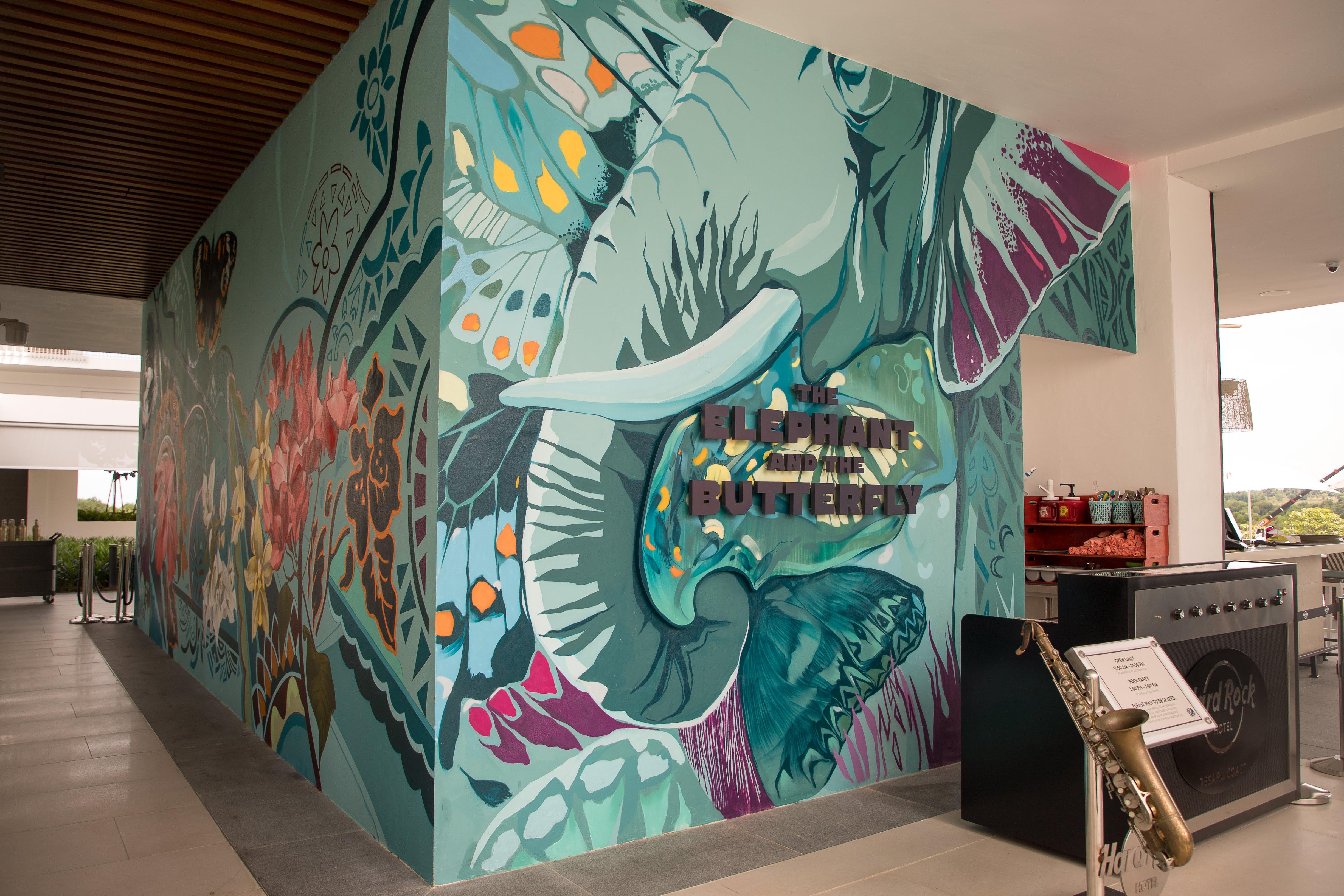 Hard Rock Hotel Desaru Coast Eksteriør billede Mural at the National Museum of Natural History