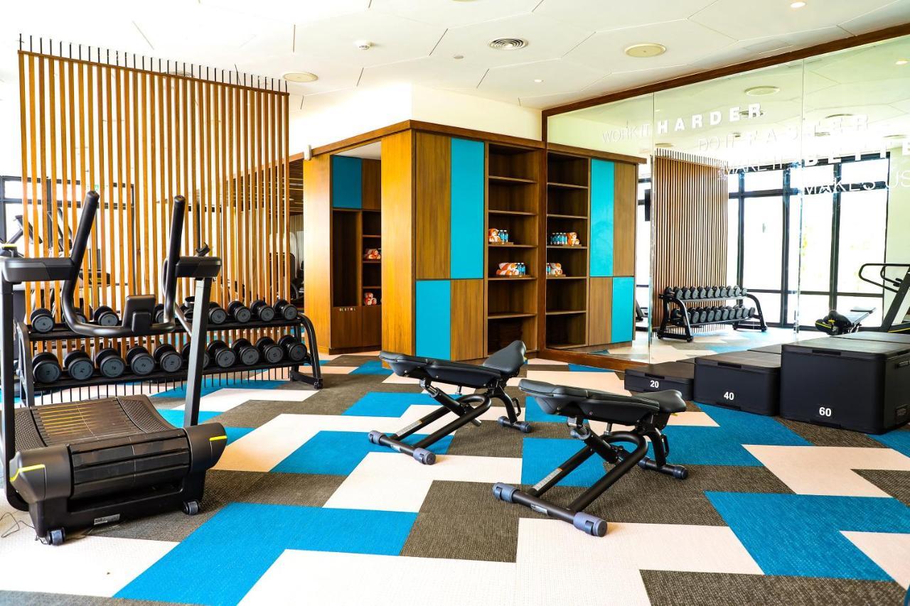 Hard Rock Hotel Desaru Coast Eksteriør billede The gym at the 10th floor